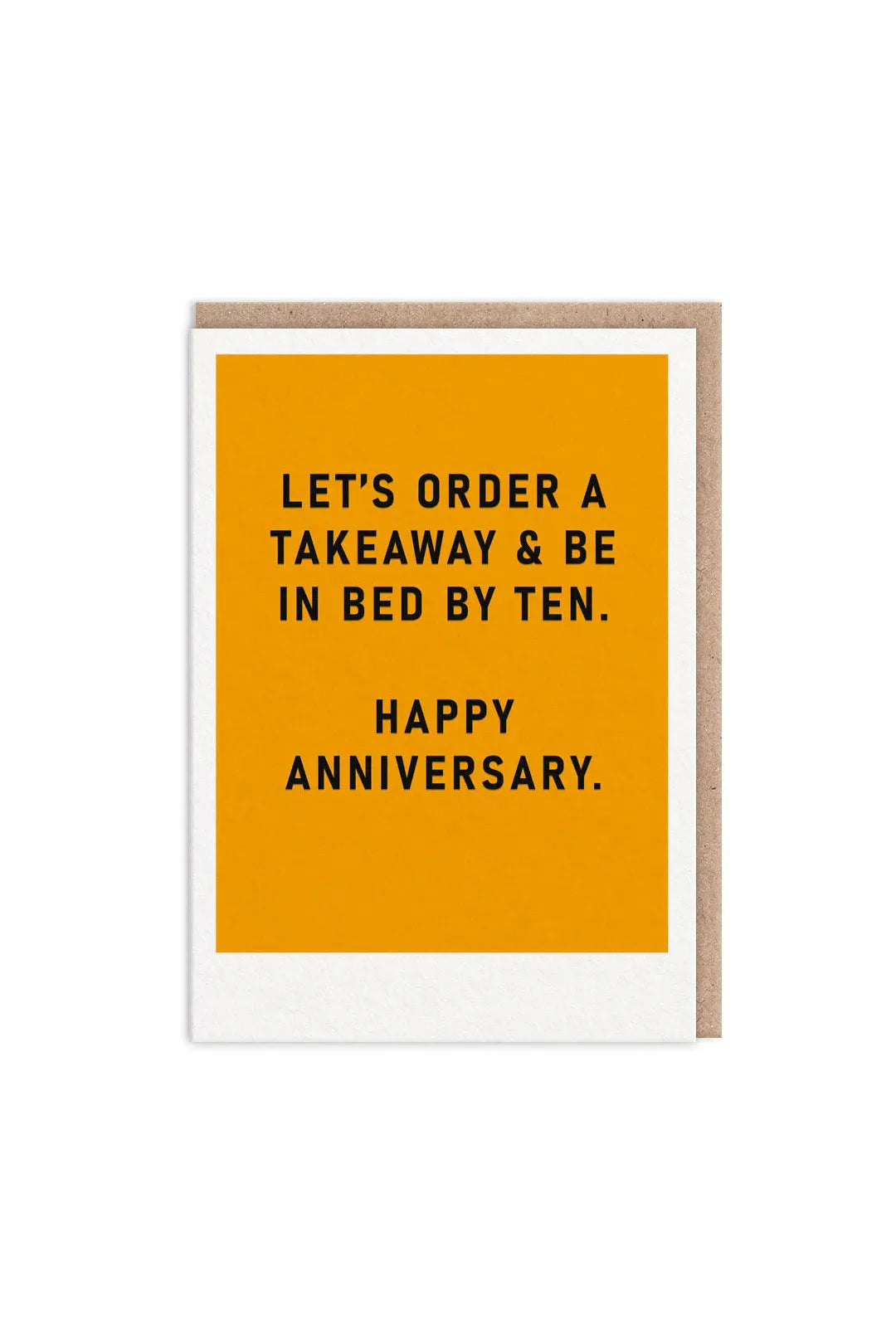 Ohh Deer In Bed By Ten Anniversary Card