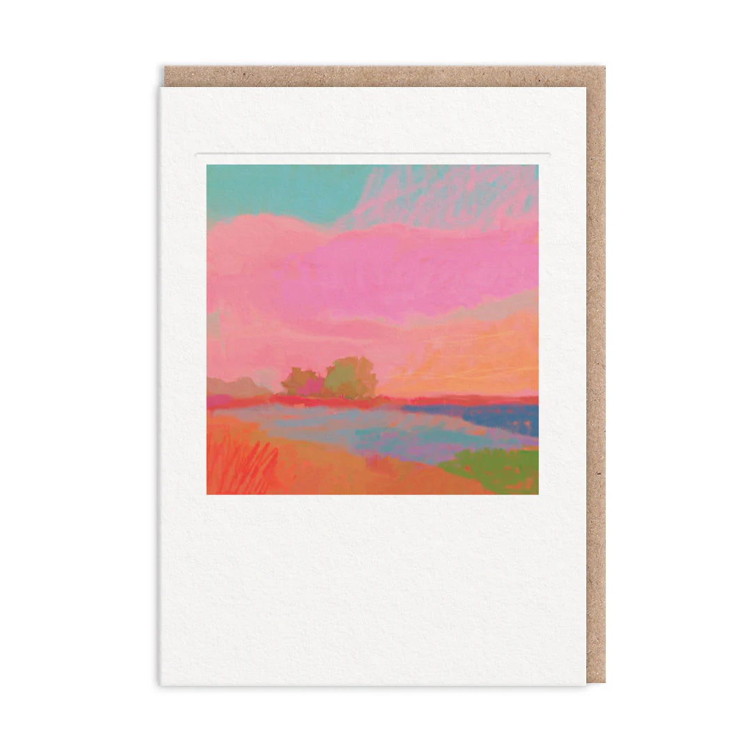 Ohh Deer Landscape 1 Greeting Card