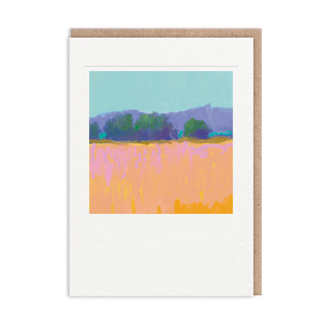 Ohh Deer Landscape 2 Greeting Card