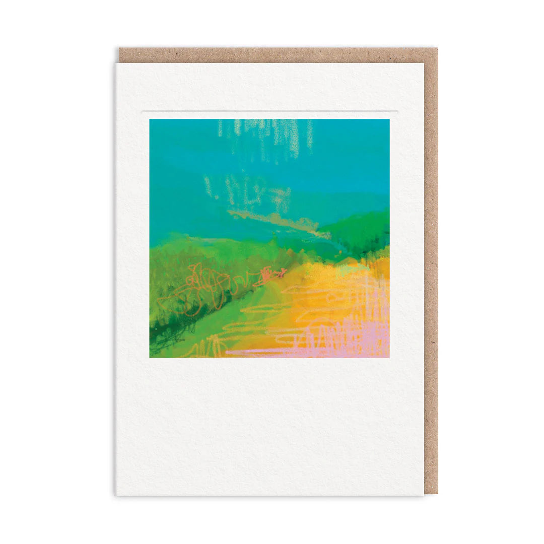 Ohh Deer Landscape 3 Greeting Card