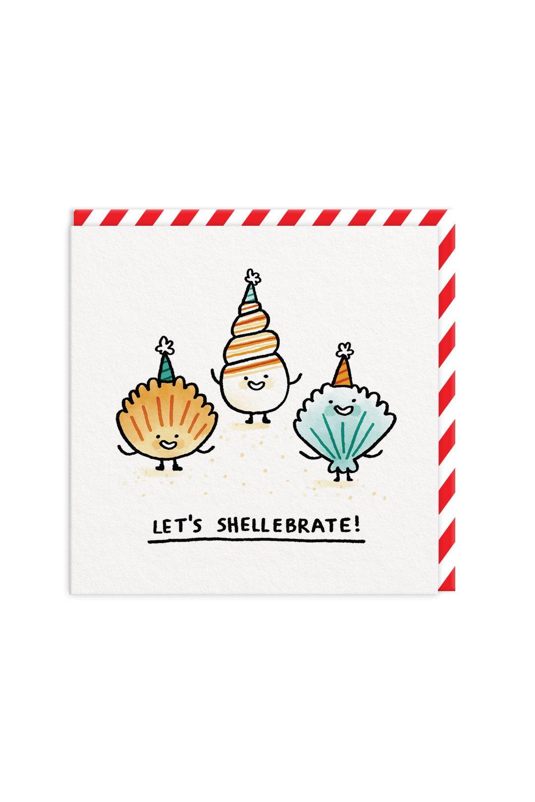 Ohh Deer Lets Shellebrate Greeting Card