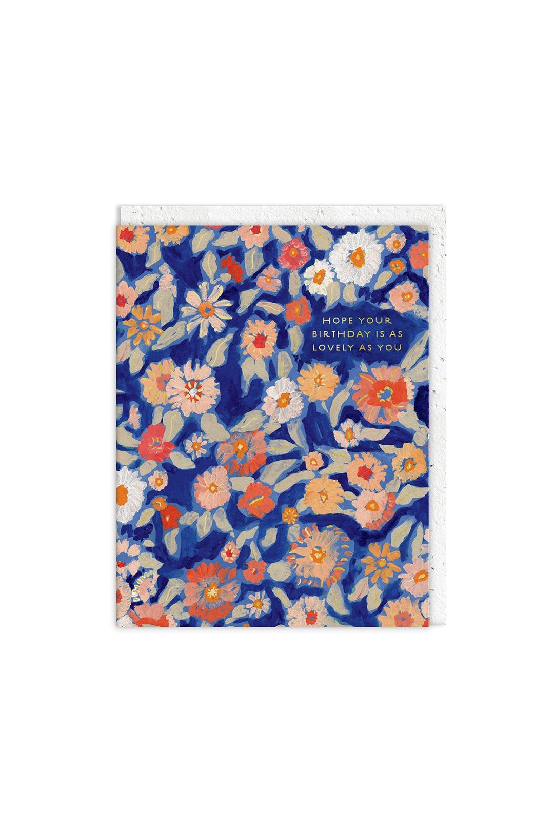 Ohh Deer Lovely As You Blooms Greeting Card