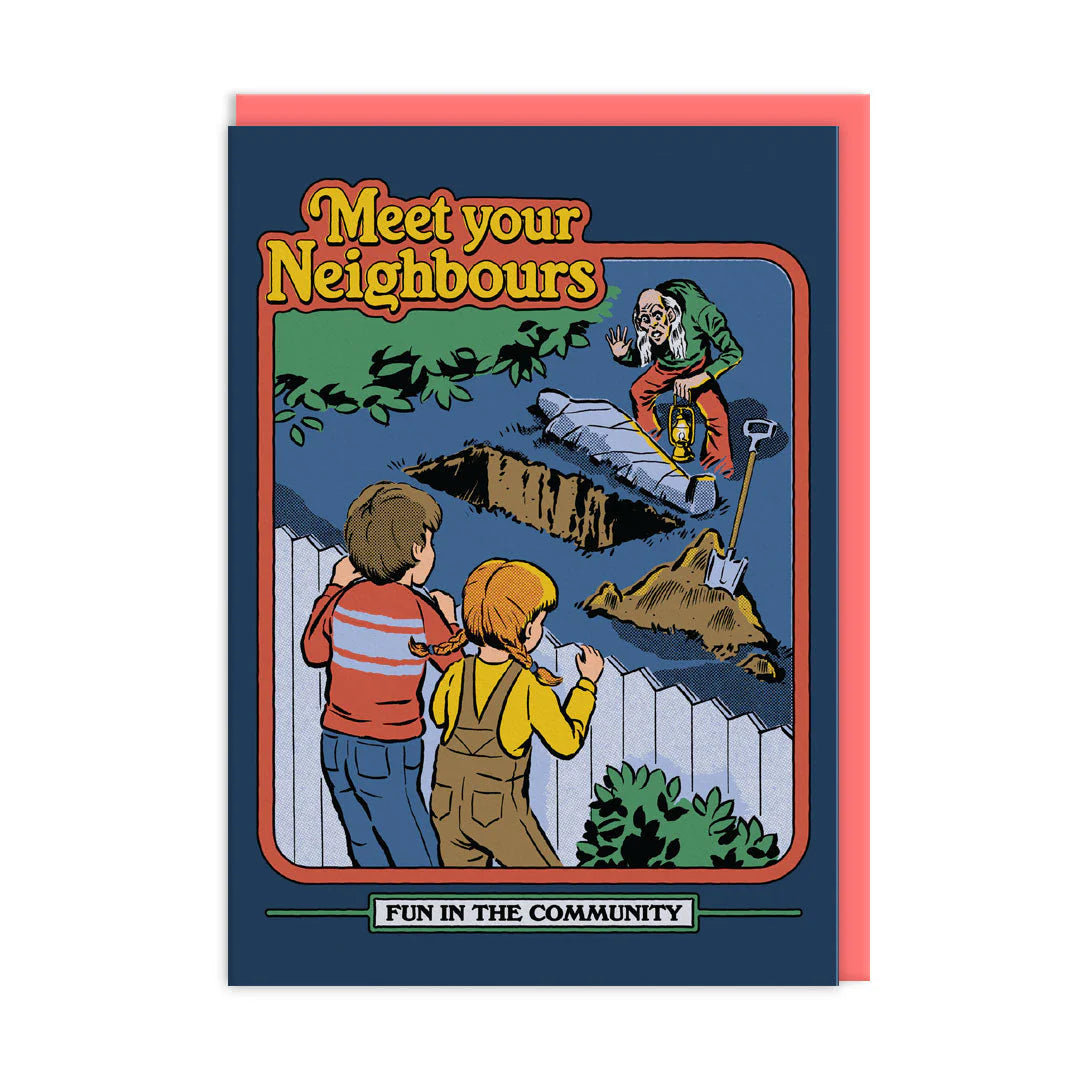 Ohh Deer Meet Your Neighbours New Home Card