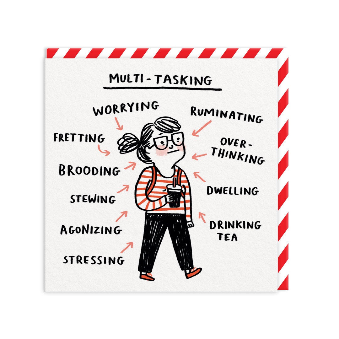 Ohh Deer Multi-Tasking Greeting Card