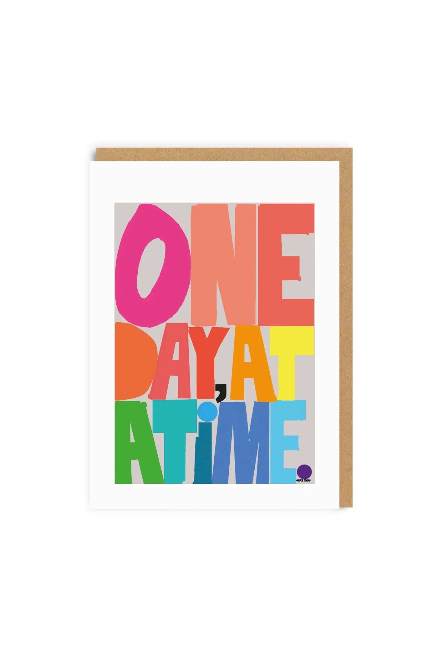 Ohh Deer One Day At A Time Greeting Card