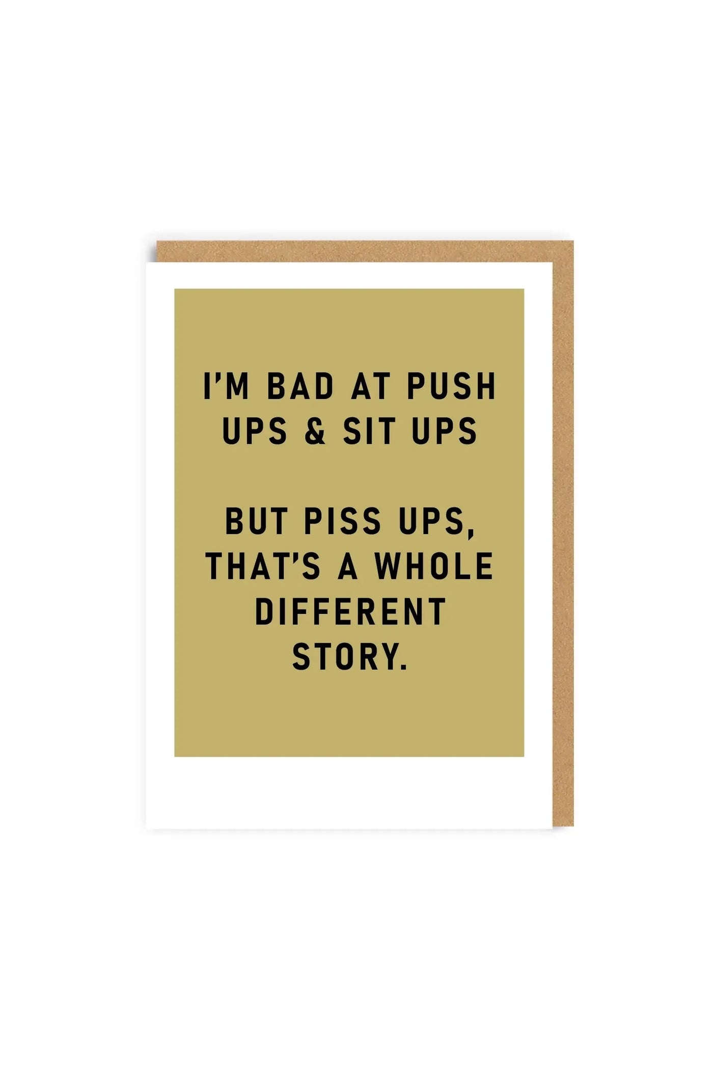 Ohh Deer Piss Ups Greeting Card