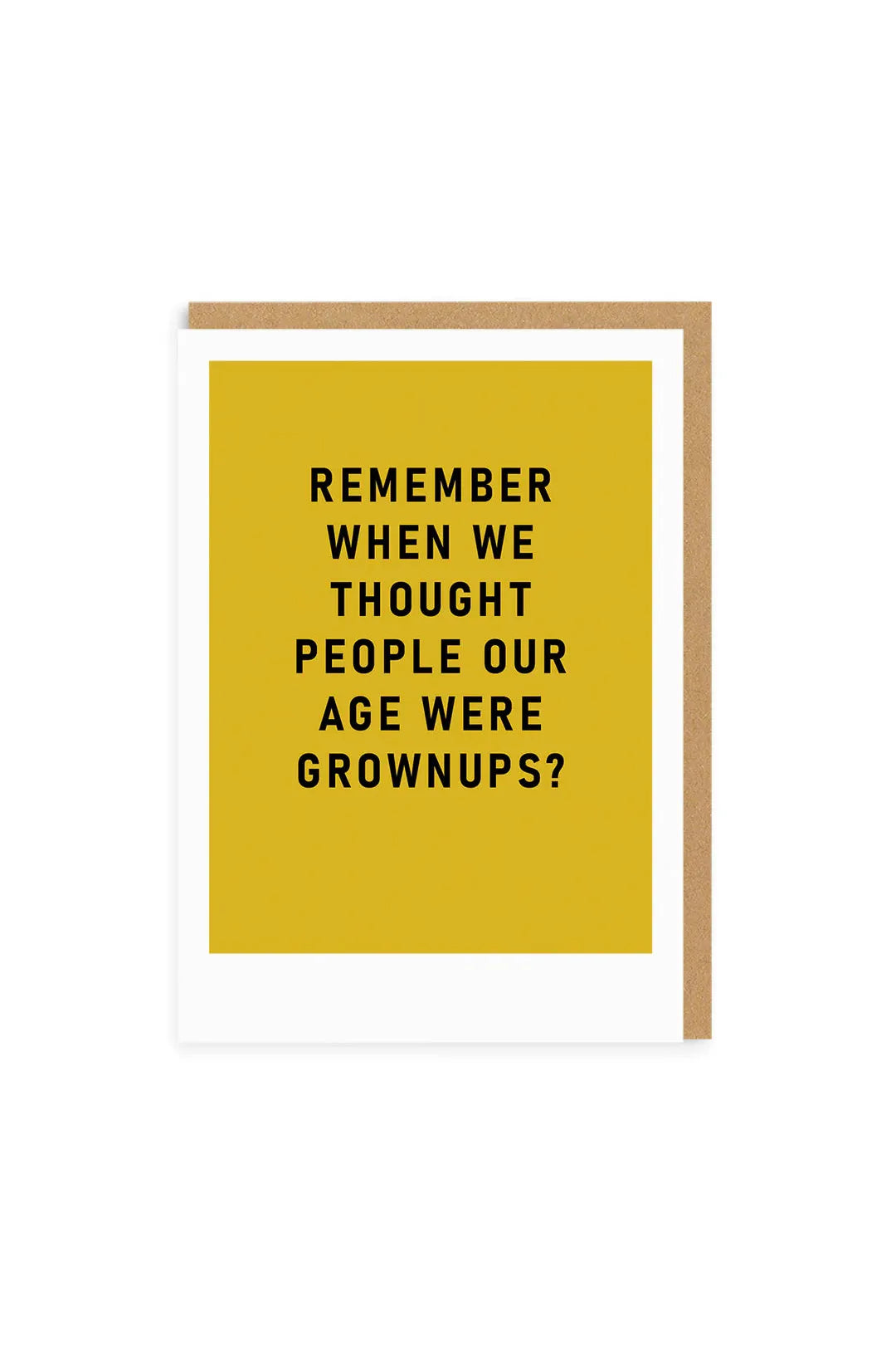 Ohh Deer Remember Grown ups Greeting Card - Ohh! By Gum