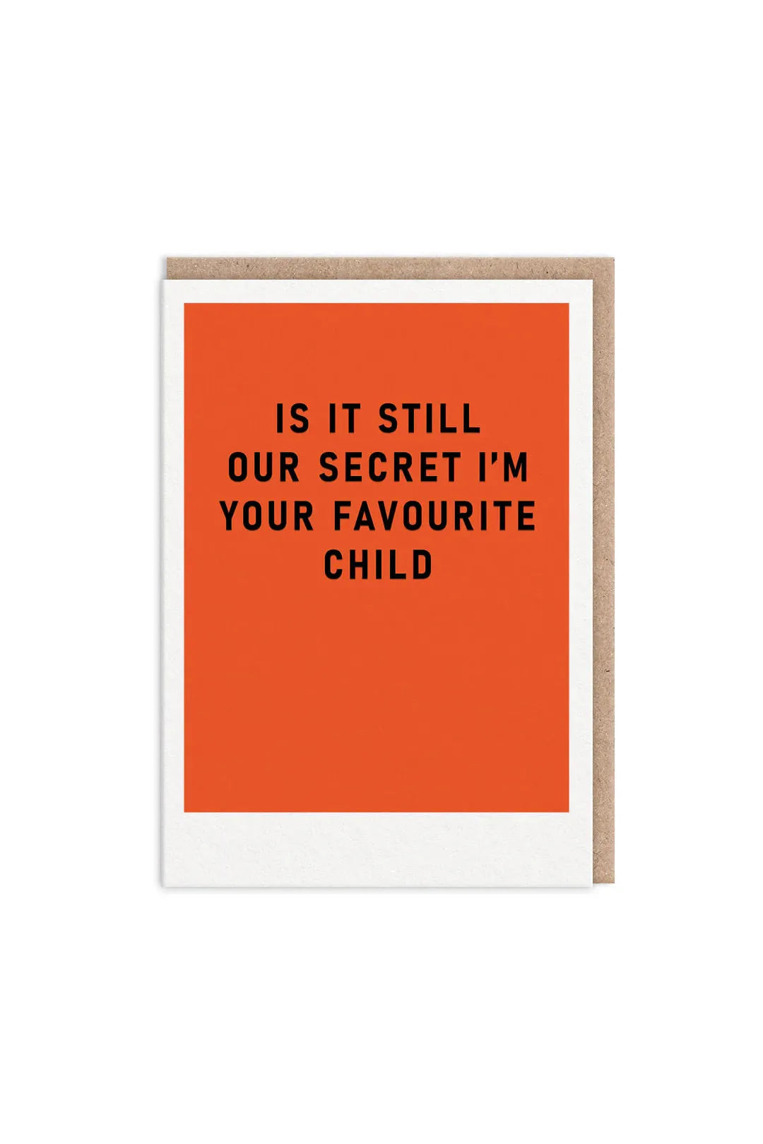 Ohh Deer Secret Favourite Child Father's Day Card