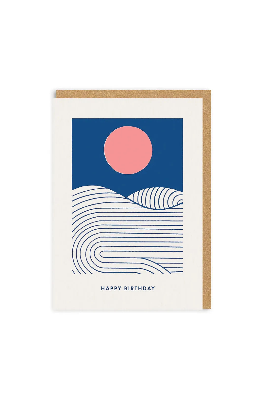 Ohh Deer Sun and Sea Birthday Card