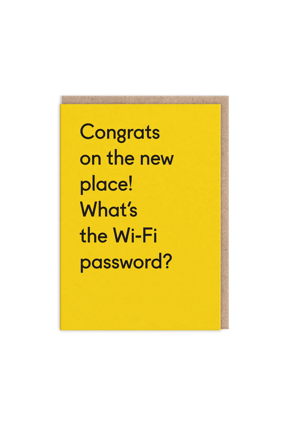 Ohh Deer What's The Wifi Password Greeting Card