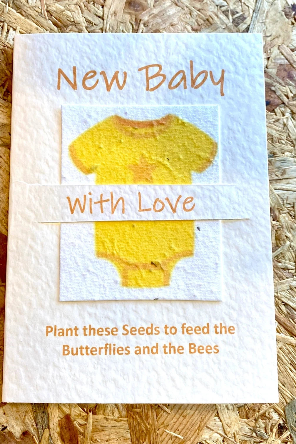 Our Little Seed Company Baby Yellow Card-Gifts-Ohh! By Gum - Shop Sustainable