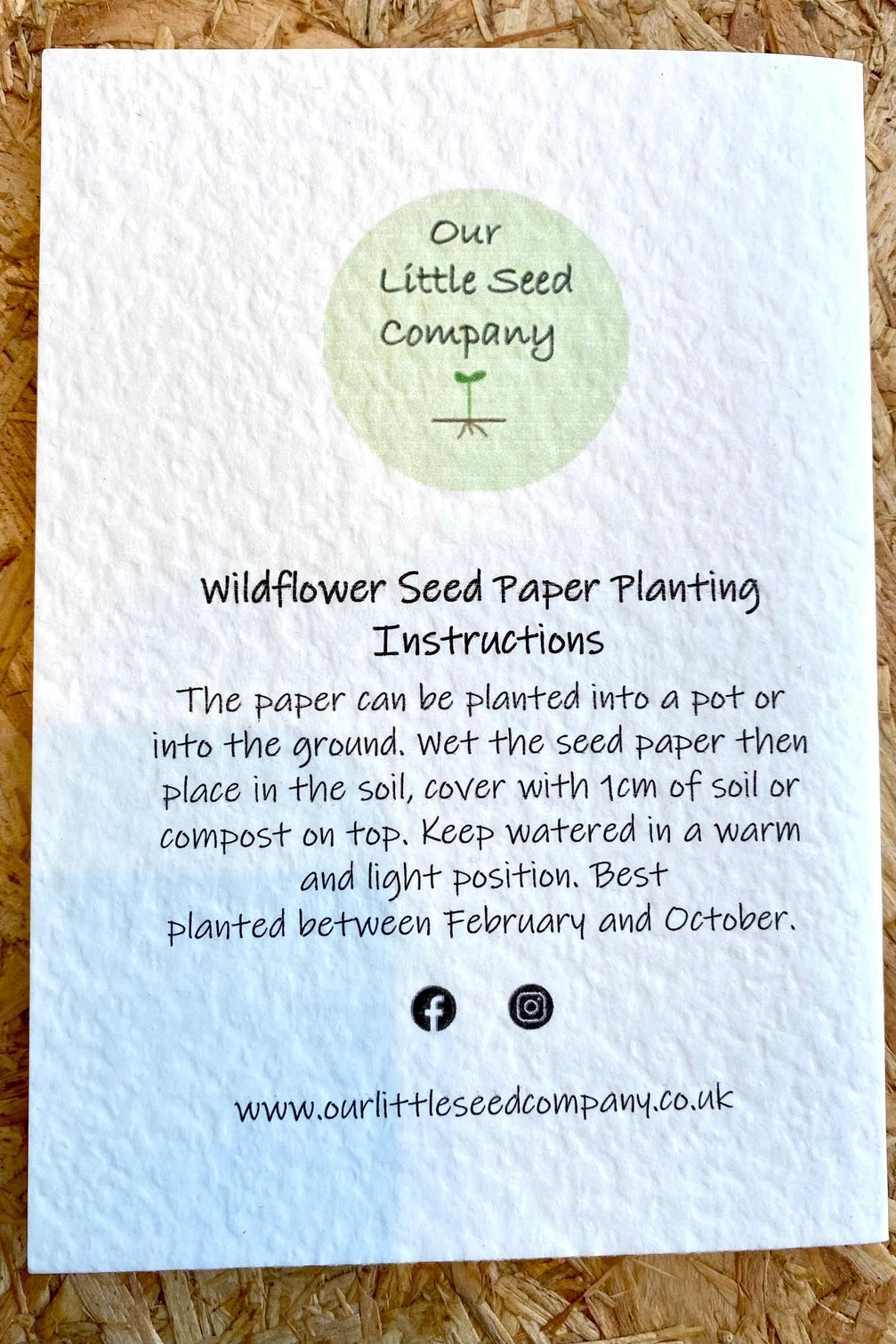 Our Little Seed Company Wedding Day Glasses Card-Gifts-Ohh! By Gum - Shop Sustainable