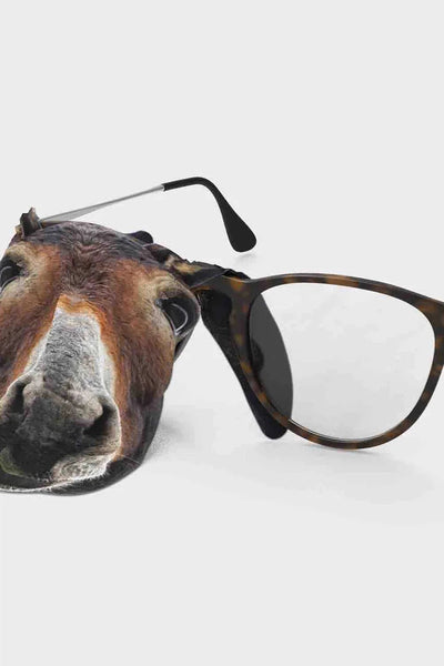 Pikkii Donkey Microfiber Lens Cleaning Cloth | Fun Glasses Wipe-Gifts-Ohh! By Gum - Shop Sustainable
