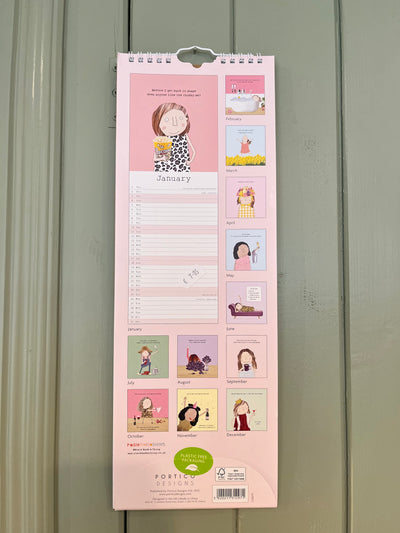 ROSIE MADE A THING SLIM CALENDAR 2026