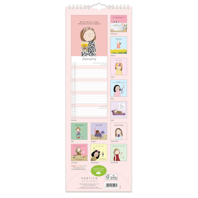 ROSIE MADE A THING SLIM CALENDAR 2026