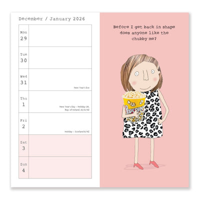 ROSIE MADE A THING SLIM DIARY 2026