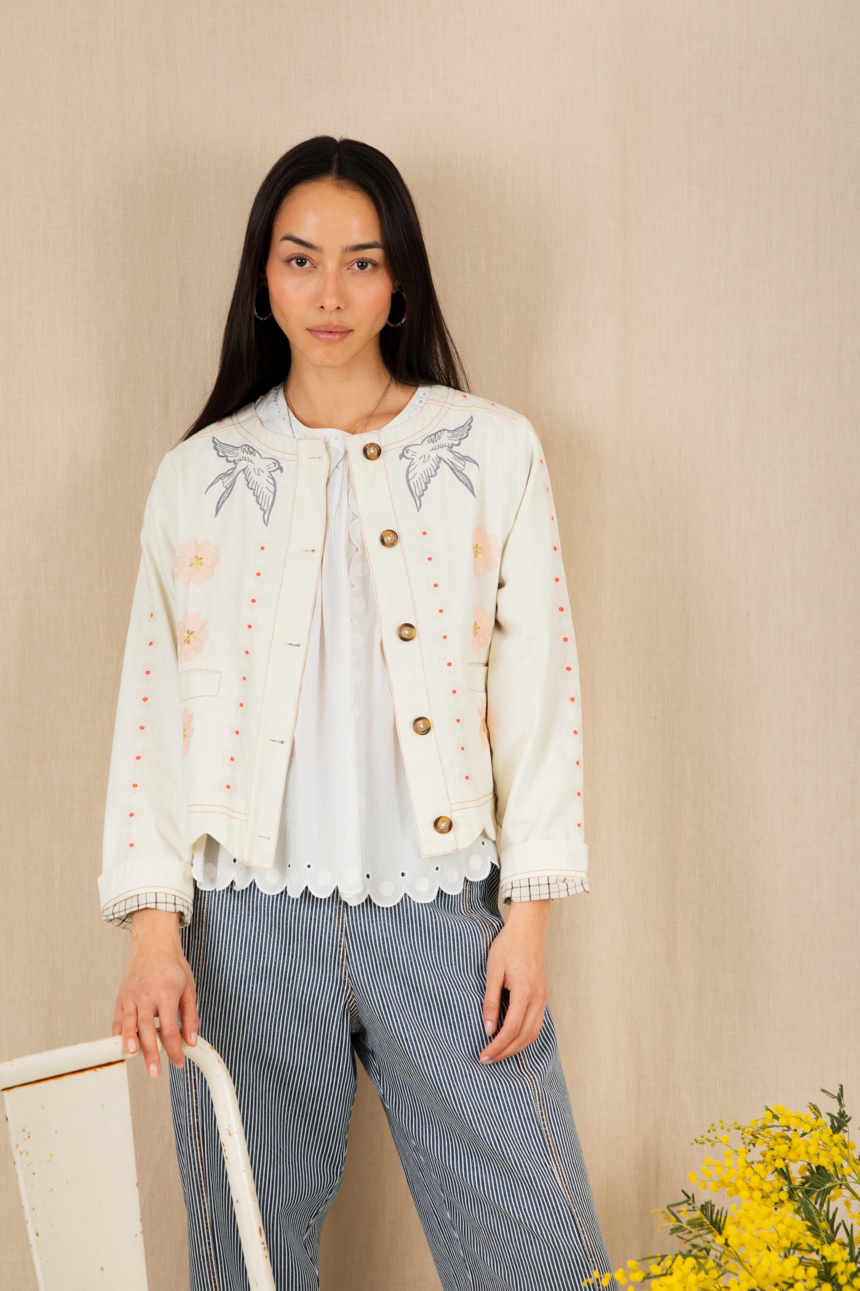 Bonté Rosie Jacket Ecru / Multi
