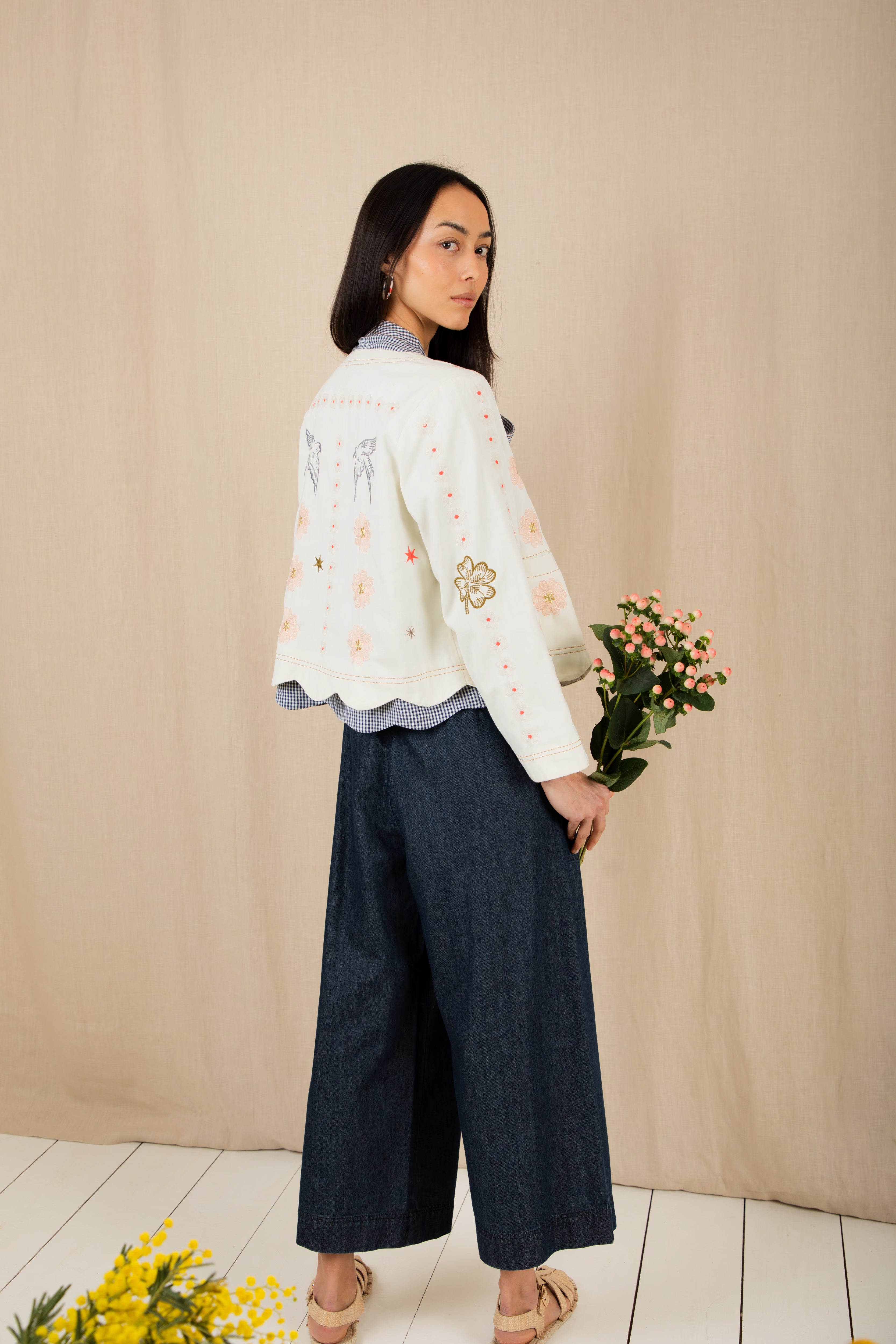 Bonté Rosie Jacket Ecru / Multi