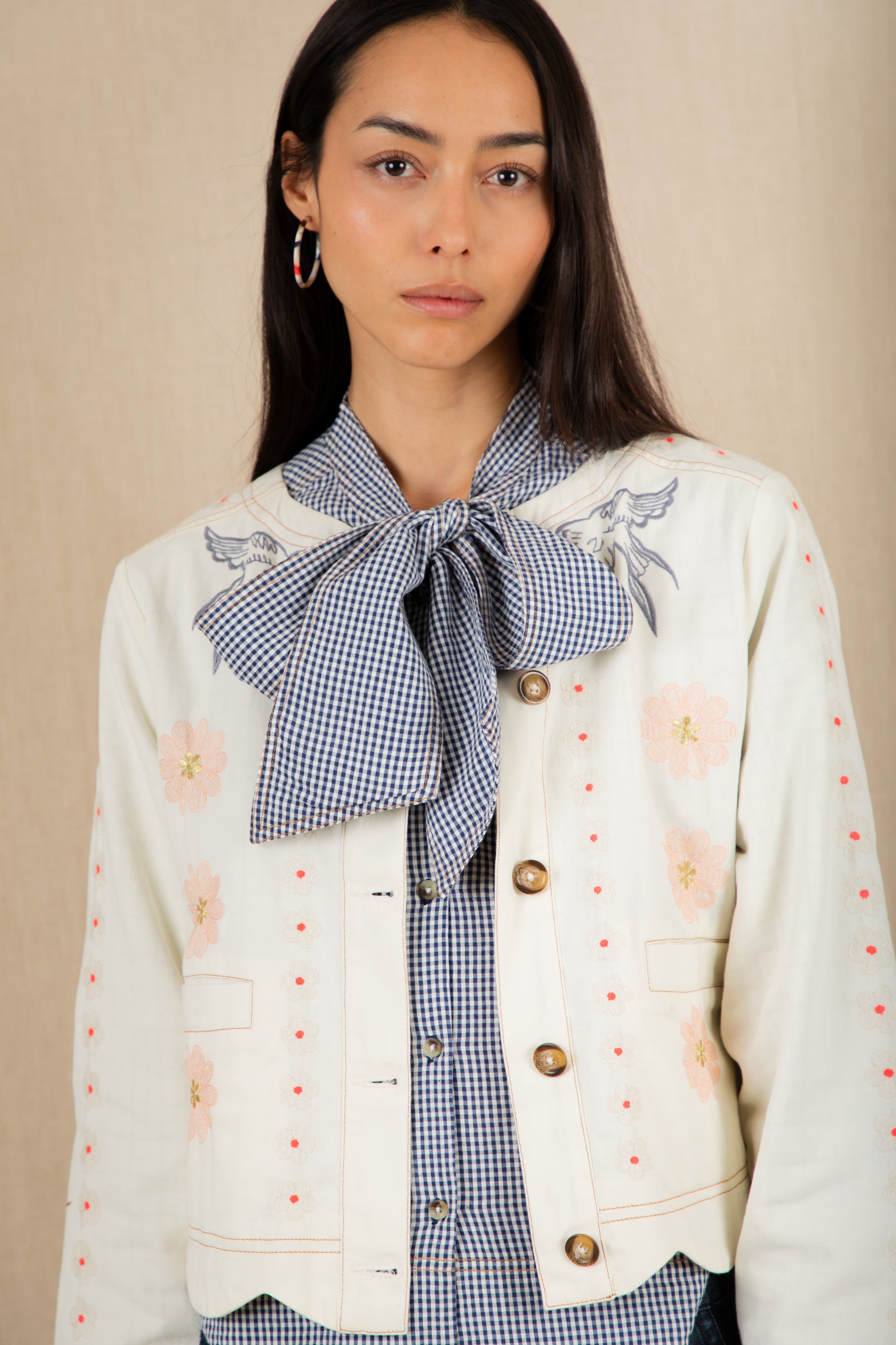 Bonté Rosie Jacket Ecru / Multi