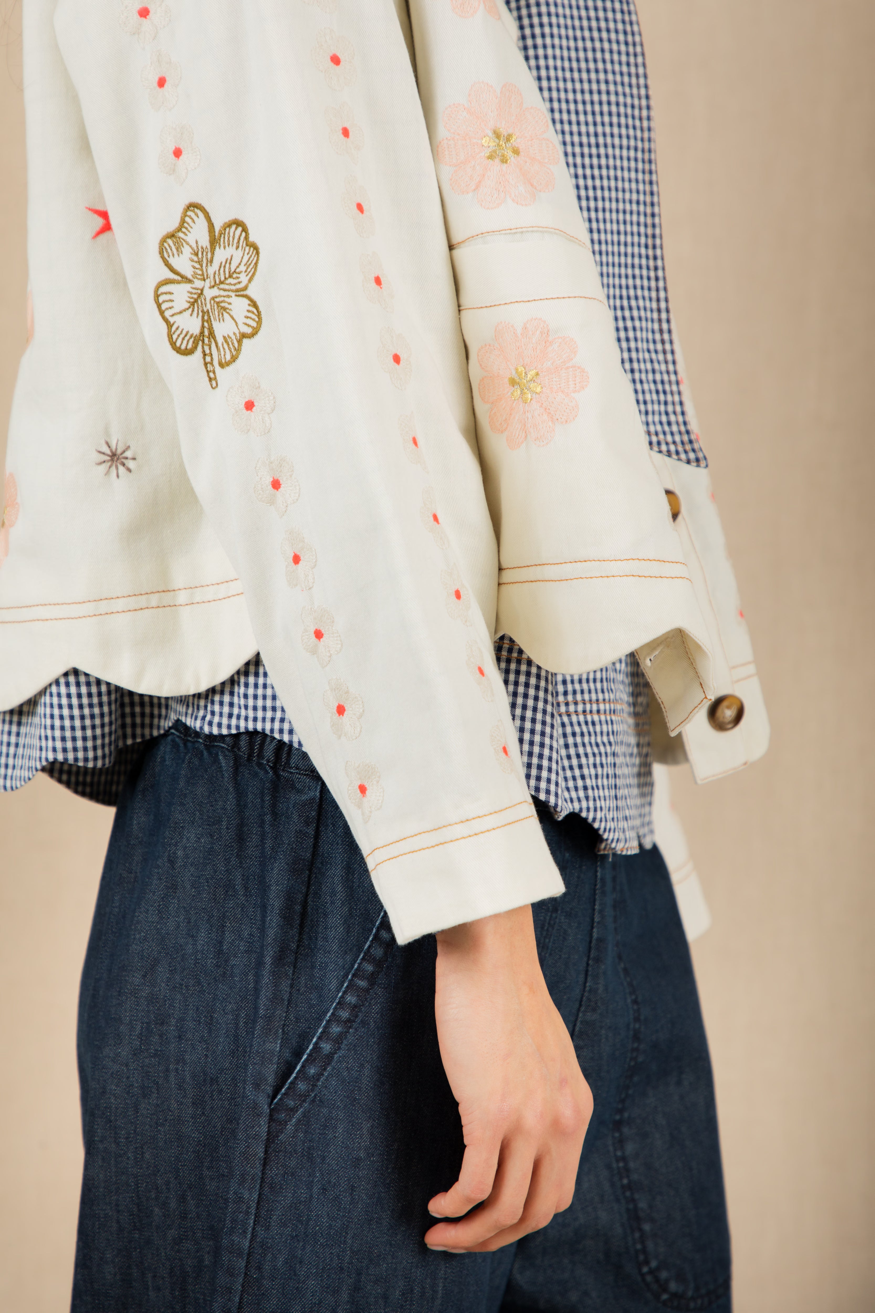 Bonté Rosie Jacket Ecru / Multi