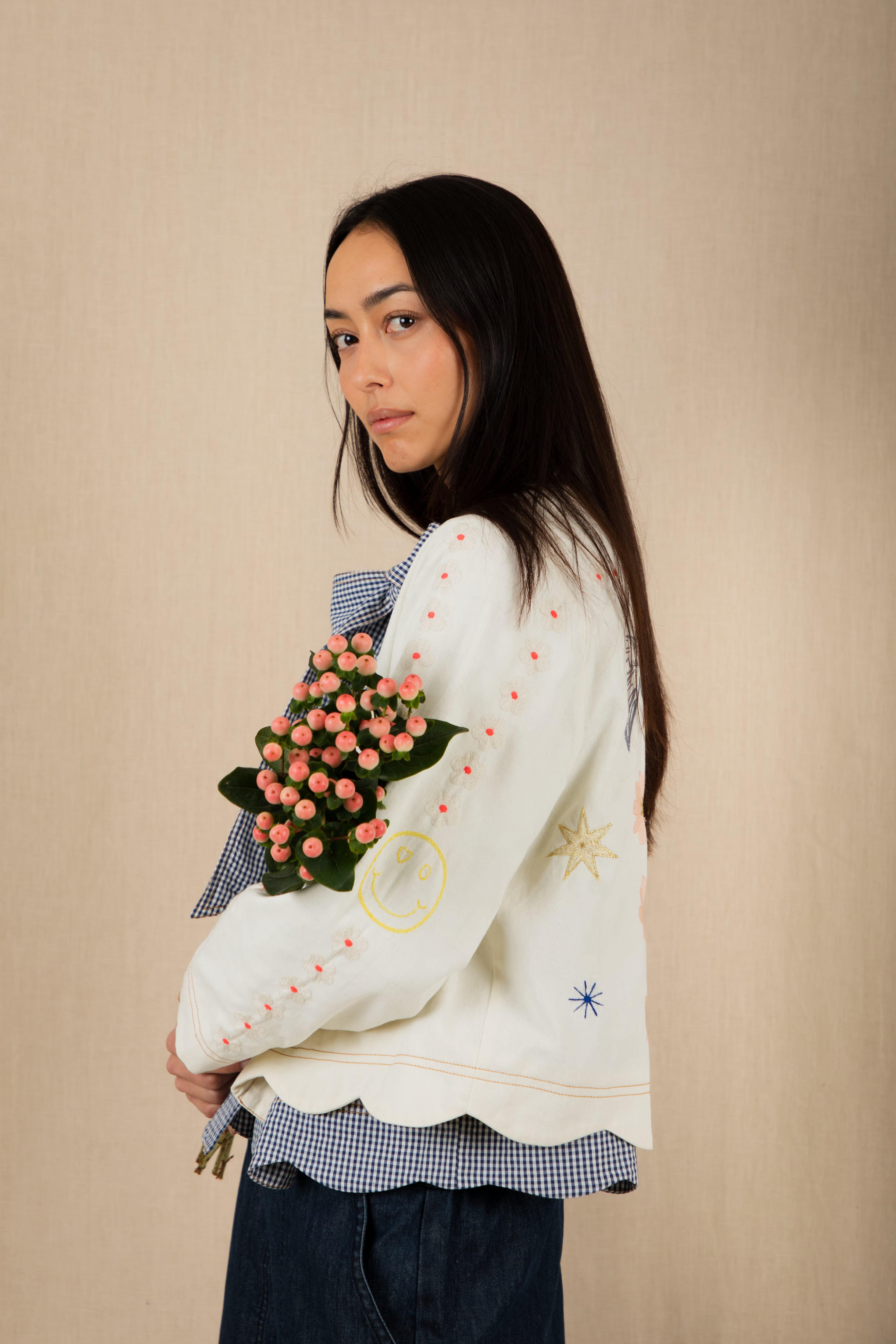 Bonté Rosie Jacket Ecru / Multi