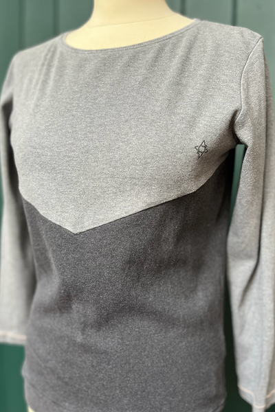 Re-Wear Alba of Denmark Grey Sweater-Re-Wear-Ohh! By Gum - Shop Sustainable