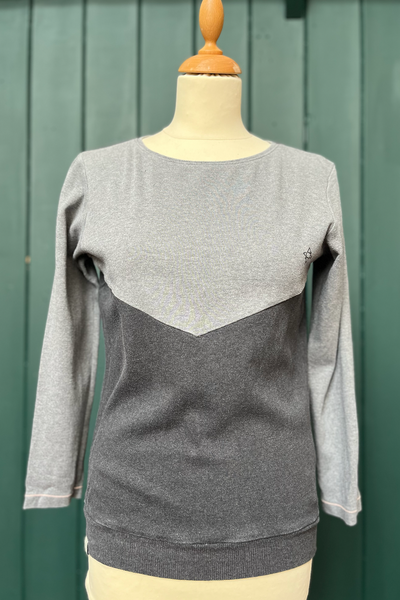 Re-Wear Alba of Denmark Grey Sweater-Re-Wear-Ohh! By Gum - Shop Sustainable