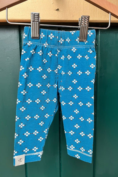 Re-Wear Albababy Blue Multi Leggings-Re-Wear-Ohh! By Gum - Shop Sustainable