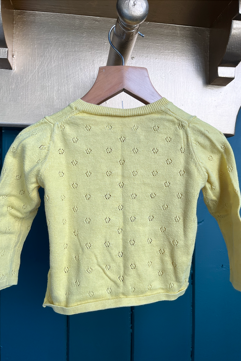 Re-Wear Baby Boden Yellow Cardigan-Re-Wear-Ohh! By Gum - Shop Sustainable