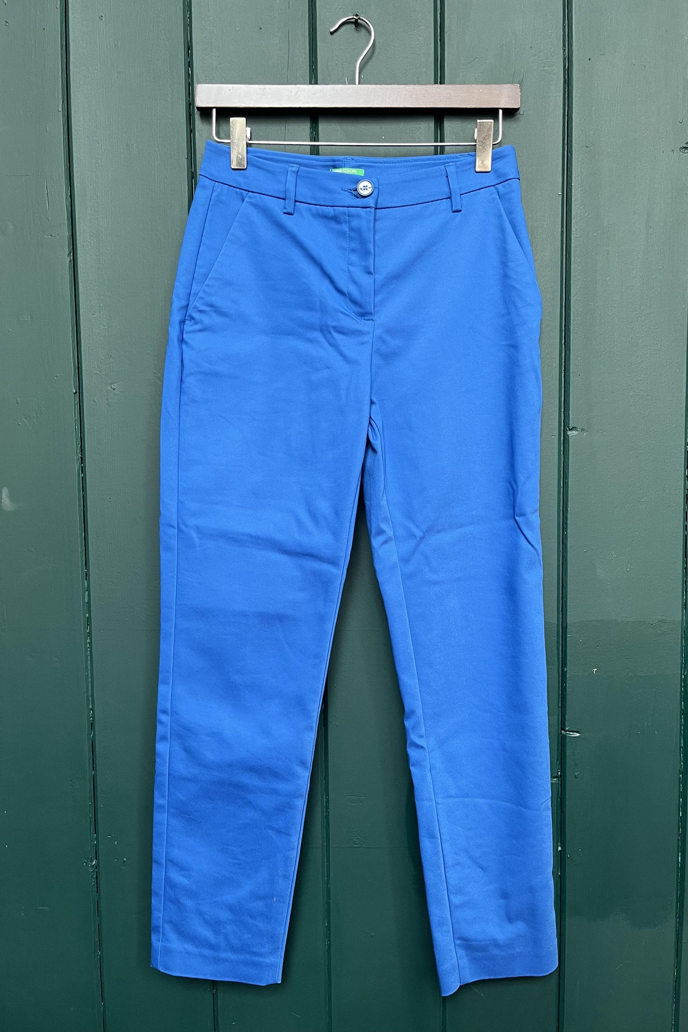 Re-Wear Benetton Blue Slim Trousers
