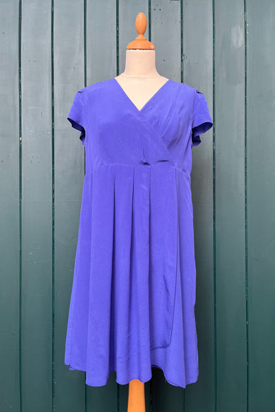 Re-Wear Boden Violet Silk Dress-Re-Wear-Ohh! By Gum - Shop Sustainable