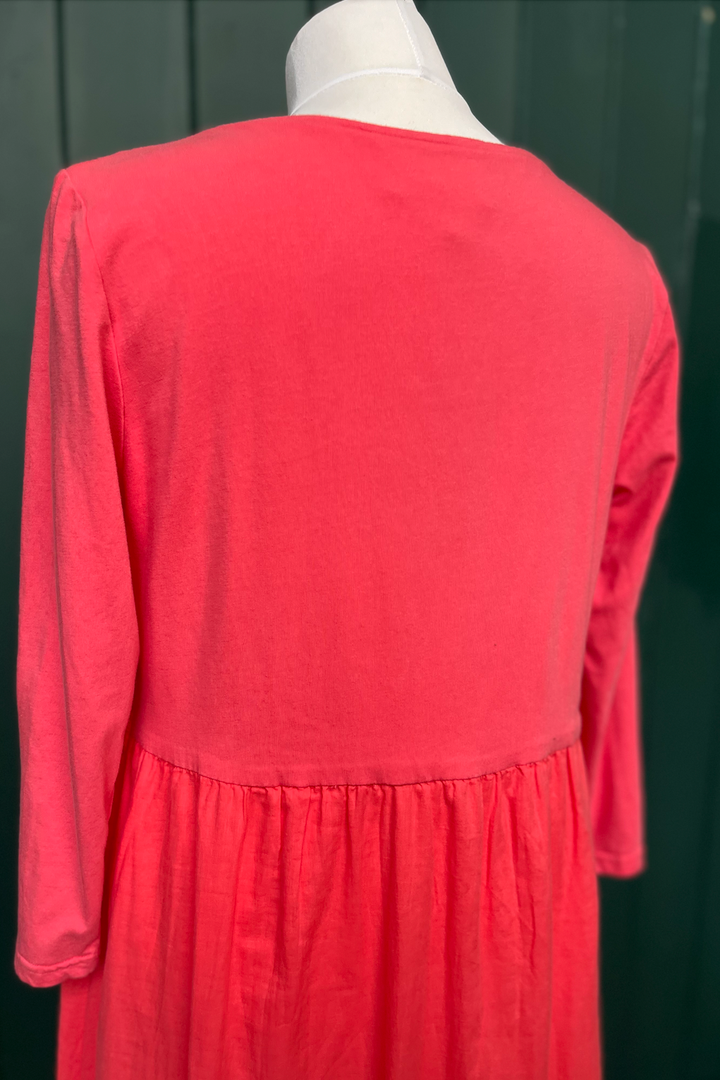 Re-Wear Braintree Coral Dress-Re-Wear-Ohh! By Gum - Shop Sustainable