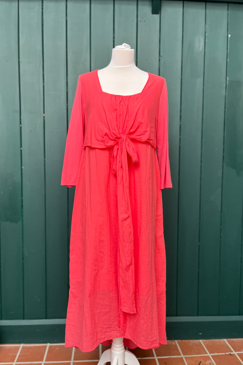 Re-Wear Braintree Coral Dress-Re-Wear-Ohh! By Gum - Shop Sustainable