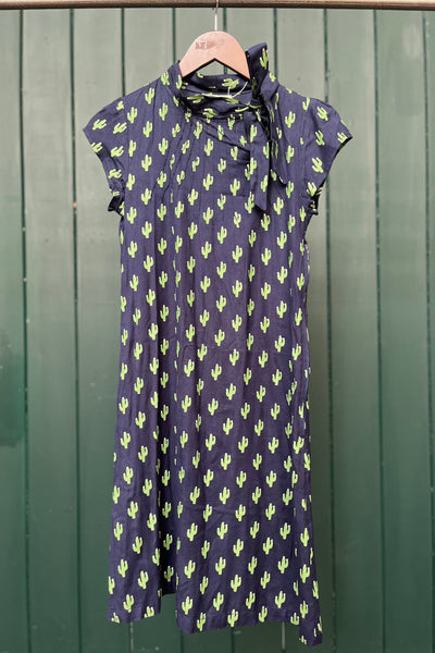 Re-Wear Circus Twiggy Dress in Cactus Print-Re-Wear-Ohh! By Gum - Shop Sustainable