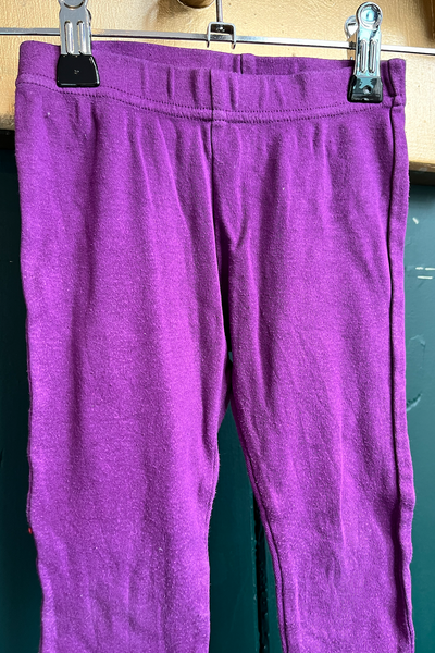 Re-Wear Duns Purple Leggings-Re-Wear-Ohh! By Gum - Shop Sustainable