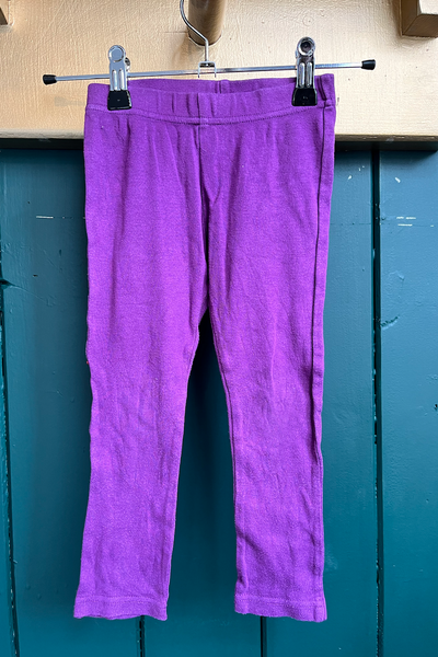 Re-Wear Duns Purple Leggings-Re-Wear-Ohh! By Gum - Shop Sustainable