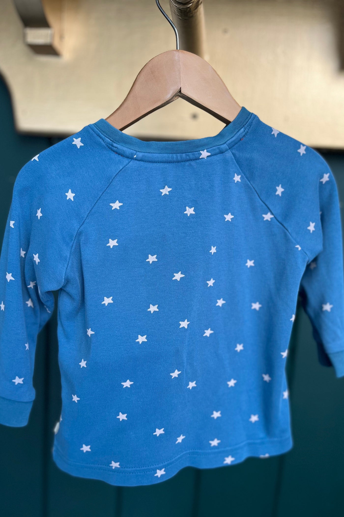 Re-Wear Frugi Blue Stars Pyjamas-Re-Wear-Ohh! By Gum - Shop Sustainable