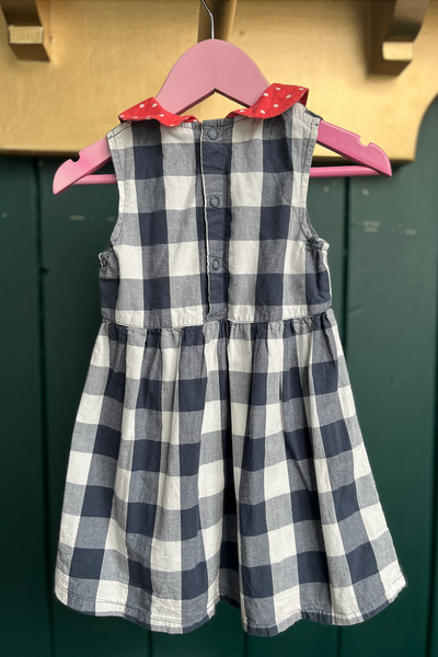 Re-Wear Frugi Gingham Dress-Re-Wear-Ohh! By Gum - Shop Sustainable