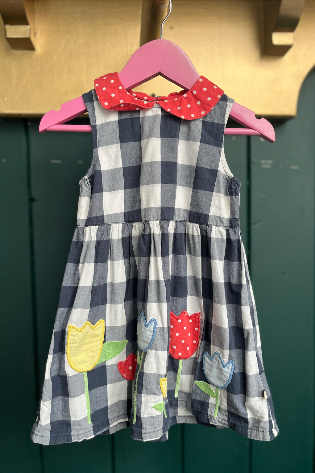 Re-Wear Frugi Gingham Dress-Re-Wear-Ohh! By Gum - Shop Sustainable