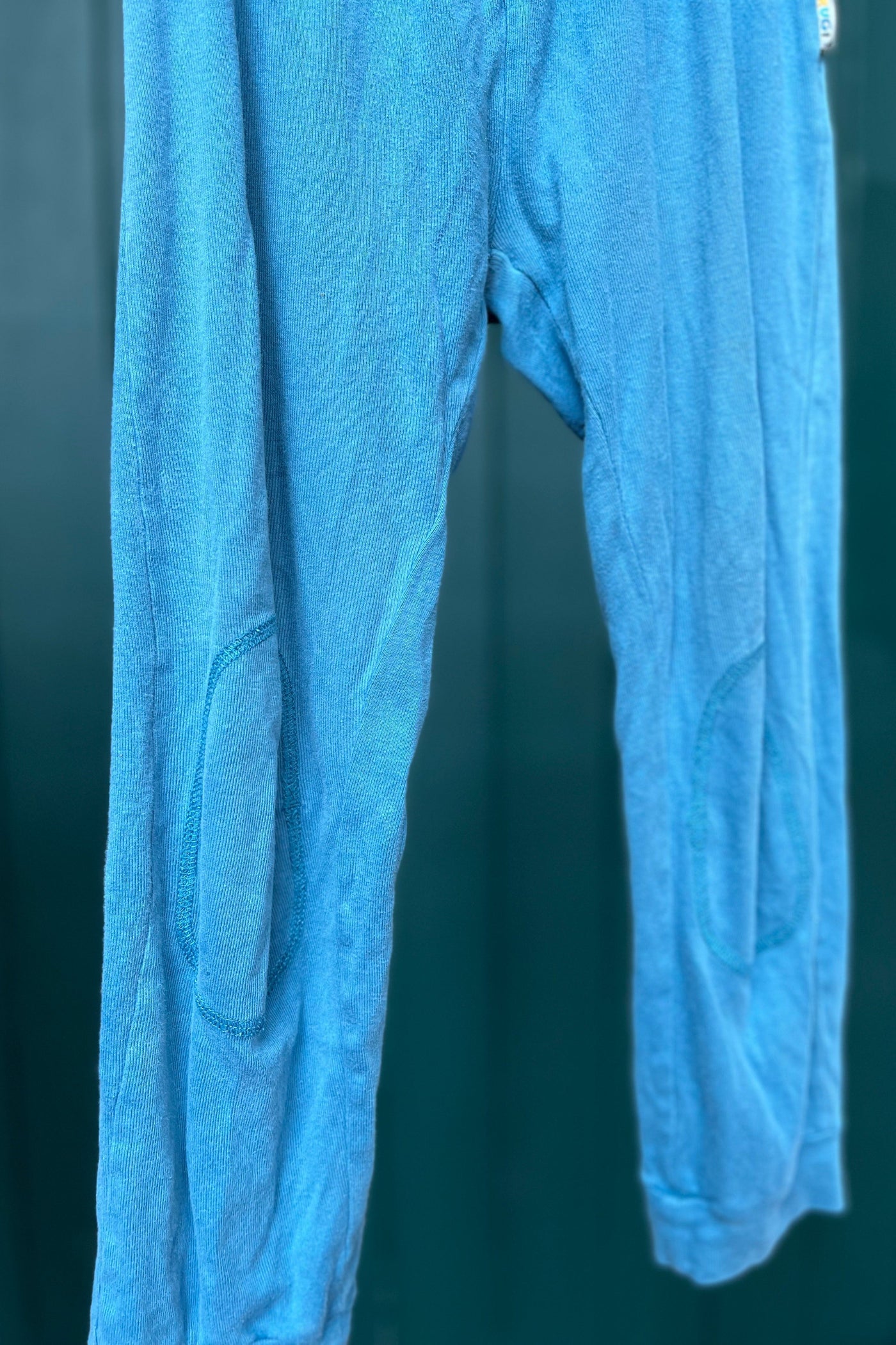 Re-Wear Frugi Lagoon Blue Sweat Pants-Re-Wear-Ohh! By Gum - Shop Sustainable