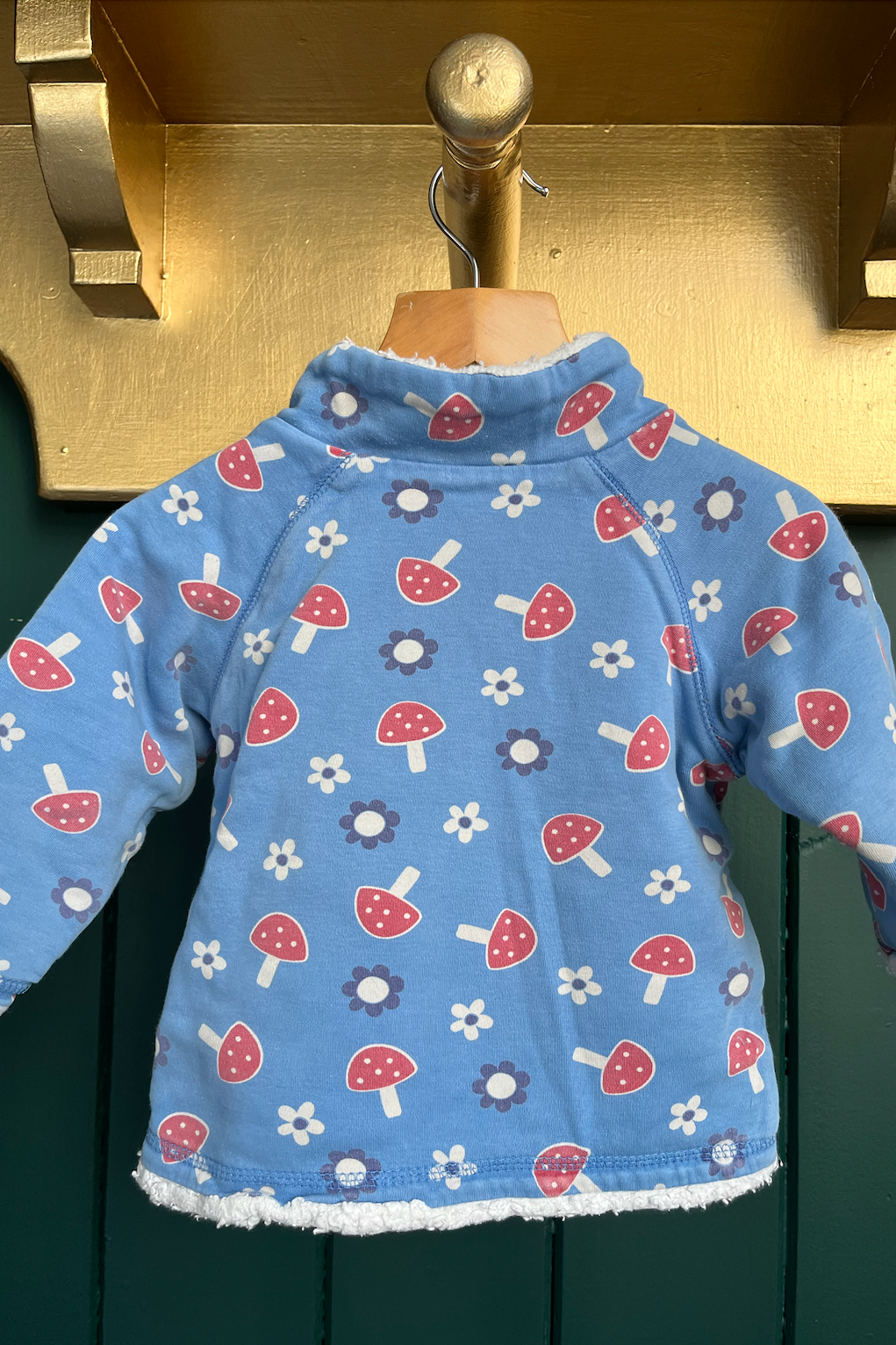 Re-Wear Frugi Toadstool Snuggle Fleece-Re-Wear-Ohh! By Gum - Shop Sustainable