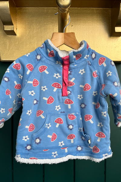 Re-Wear Frugi Toadstool Snuggle Fleece-Re-Wear-Ohh! By Gum - Shop Sustainable