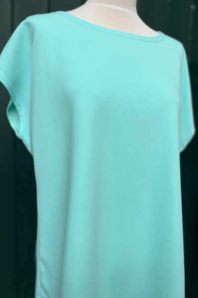 Re-Wear Gerard Turquoise Top-Re-Wear-Ohh! By Gum - Shop Sustainable