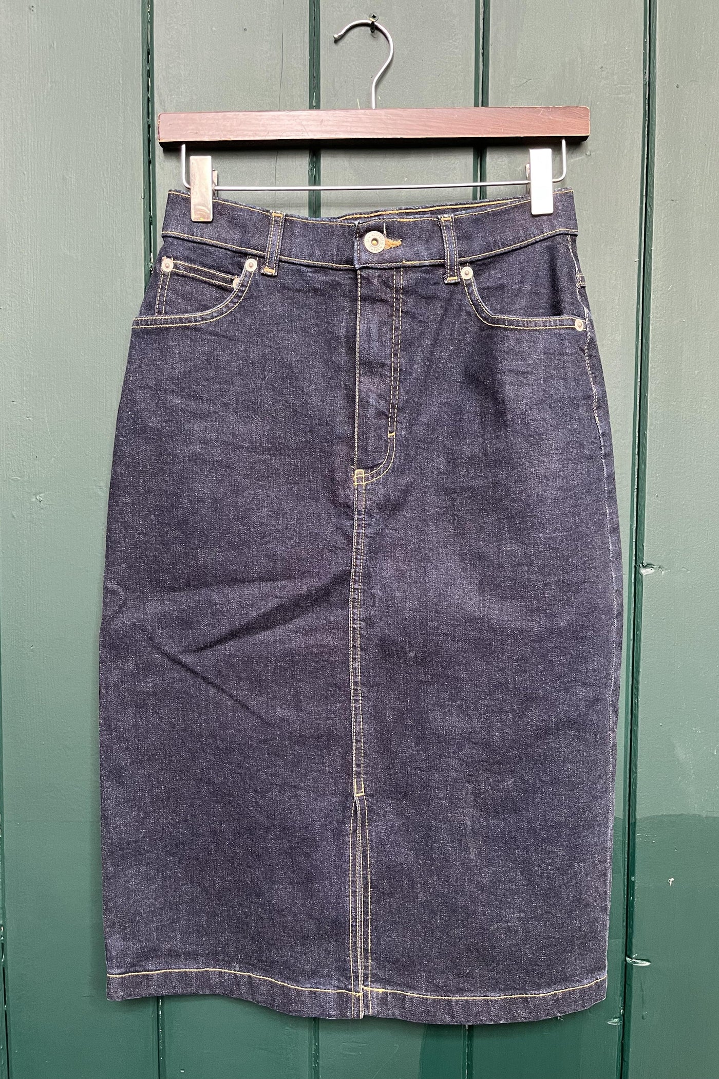 Re-Wear M&S Dark Wash Denim Skirt