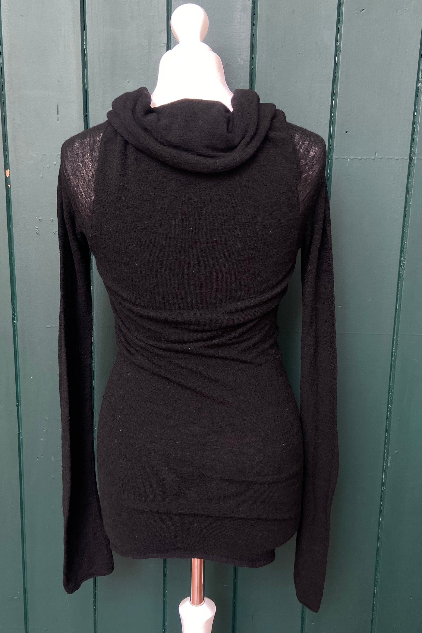 Re-Wear Sarah Pacini Long Sleeved Double Roll Down Neck Sweater-Re-Wear-Ohh! By Gum - Shop Sustainable