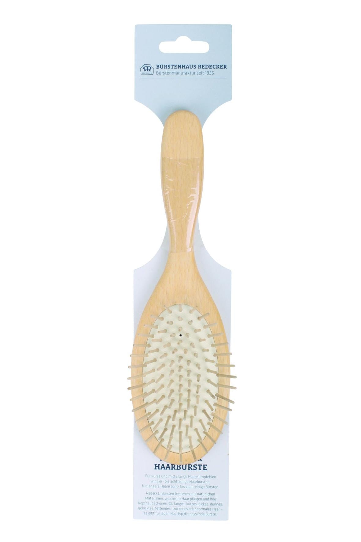 Redecker Hairbrush 700039 w. Euroslot hanger