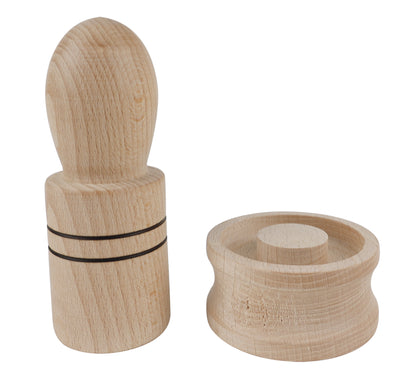 Redecker Paper Pot Press, Untreated Beechwood
