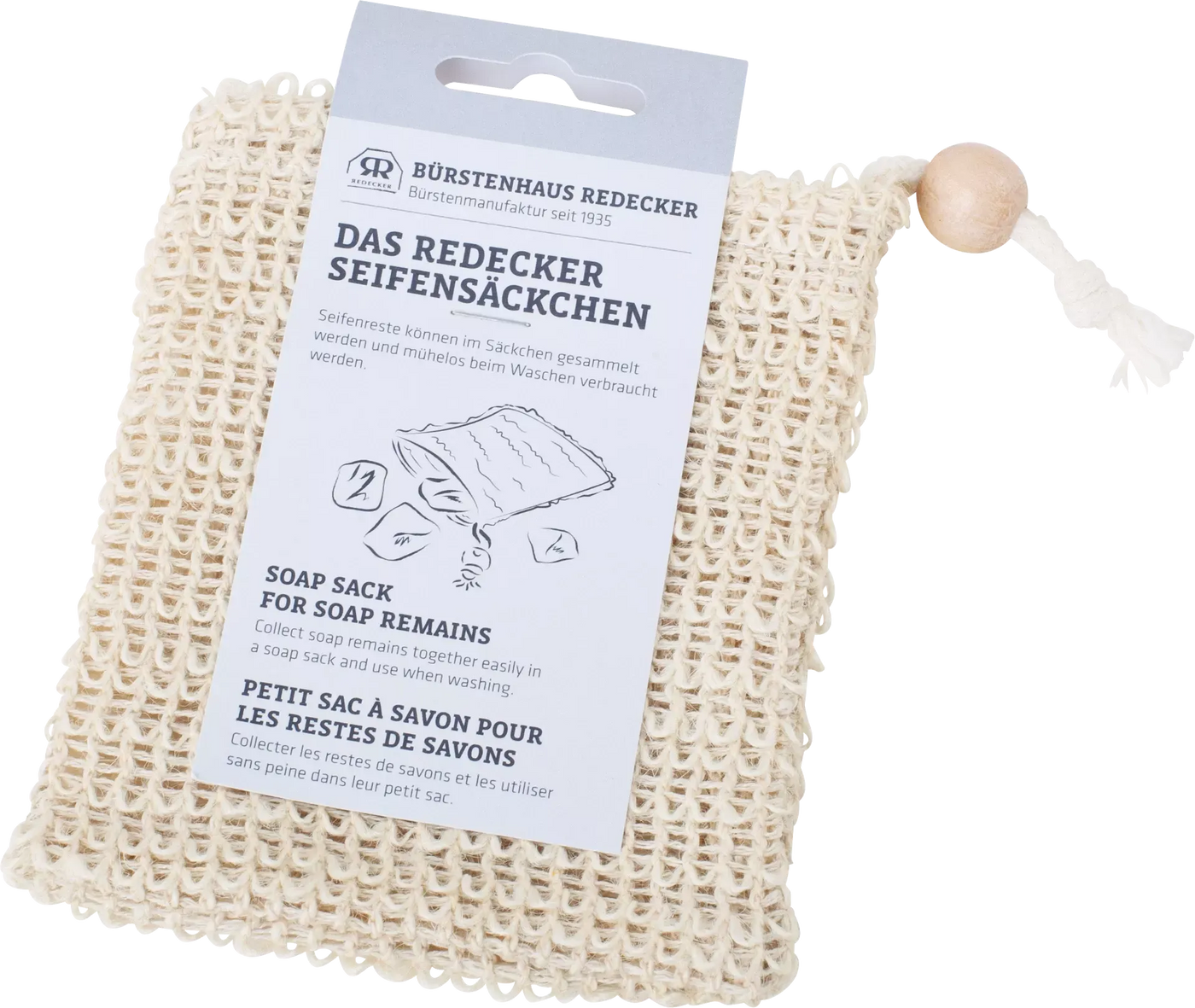 Redecker Soap Sack for Soap Remains