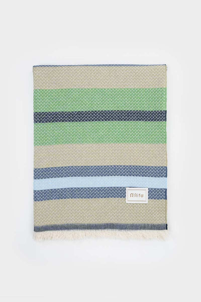 Rifo Libeccio Striped Cotton Beach Towel-Homeware-Ohh! By Gum - Shop Sustainable