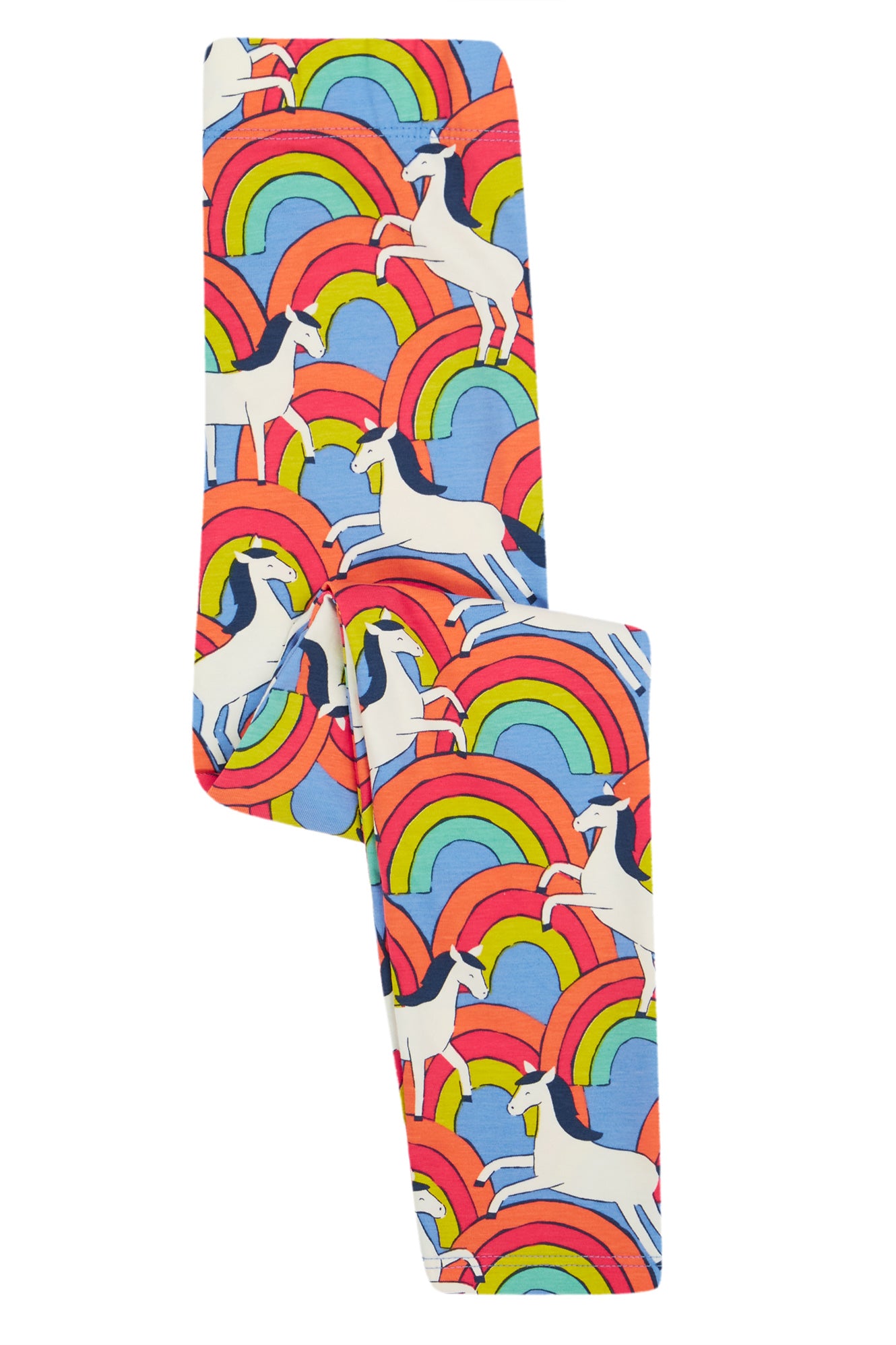 Frugi Leona Leggings in Over The Rainbow